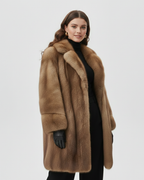 Margaret Women's Long Winter Coat – Elegant Warm Tailored Overcoat