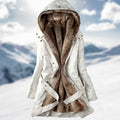 Ruth Women's Long Parka Coat – Faux Fur Hooded Winter Zip Jacket