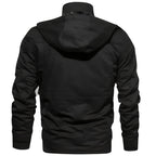 Tristan Men's Military Jacket – Water Resistant Fleece Lined Utility Coat