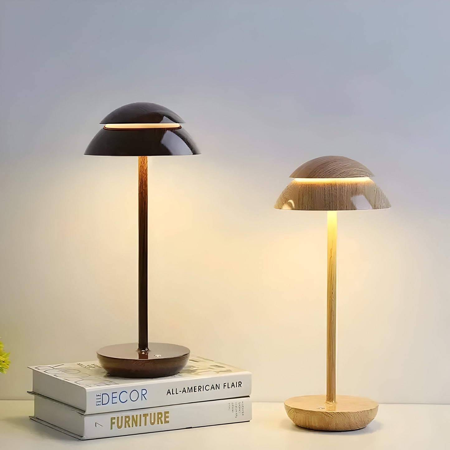 Elvelys – Aesthetic Wireless LED Table Lamp with Dimmer