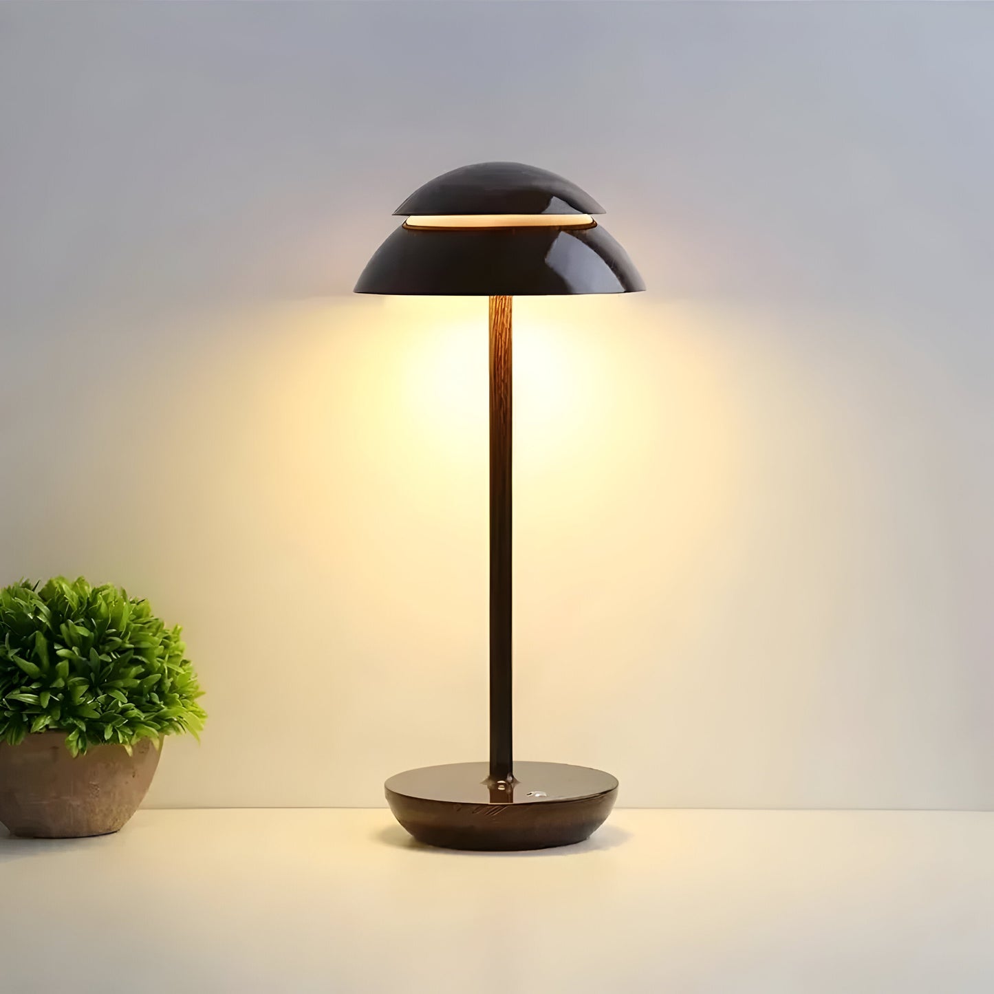 Elvelys – Aesthetic Wireless LED Table Lamp with Dimmer