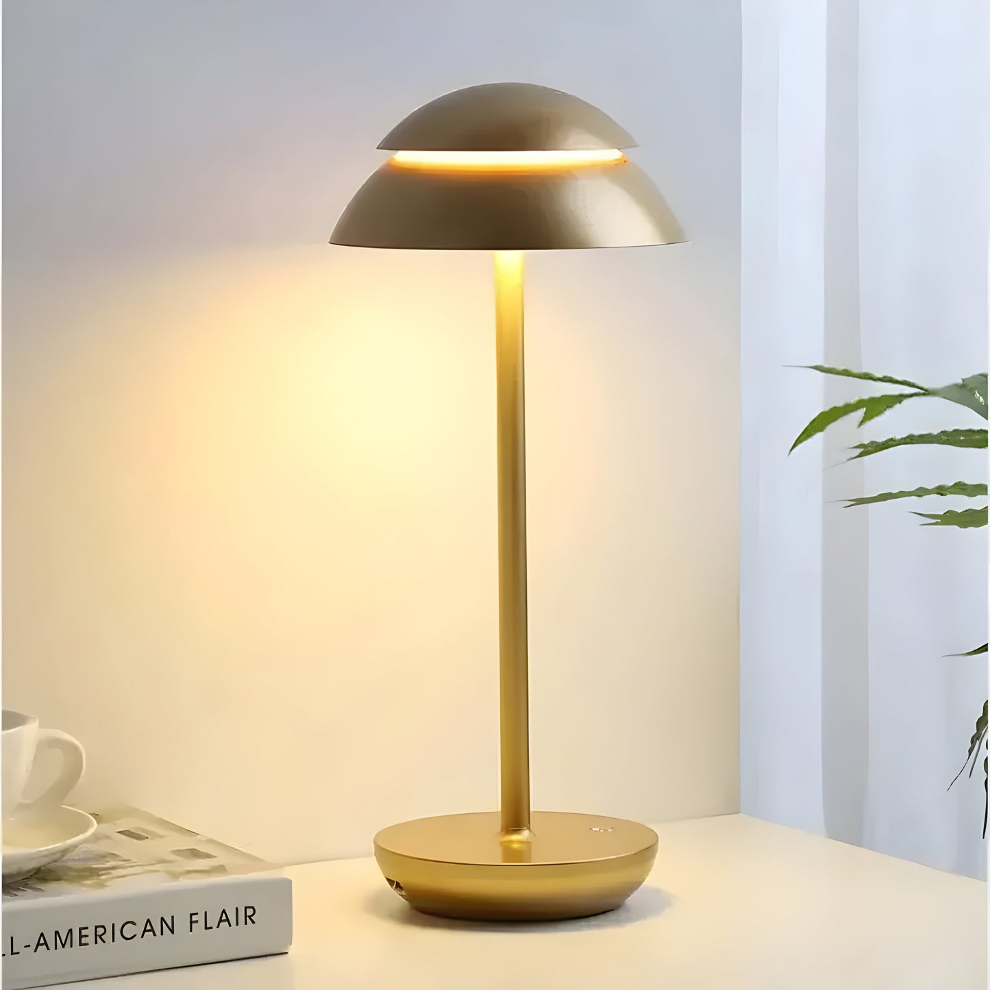 Elvelys – Aesthetic Wireless LED Table Lamp with Dimmer