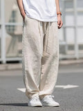 Nathan Men's Linen Trousers – Relaxed Fit Breathable Casual Summer Trousers