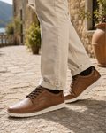Dalton Men's Oxford Shoes – Synthetic Leather Lace-Up Business Casual Shoes
