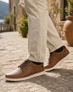 Dalton Men's Oxford Shoes – Synthetic Leather Lace-Up Business Casual Shoes
