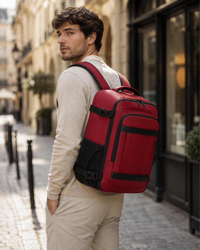 Dominic Men's Cabin Backpack – 20L Travel Bag for 15.6" Laptop 40x20x25cm