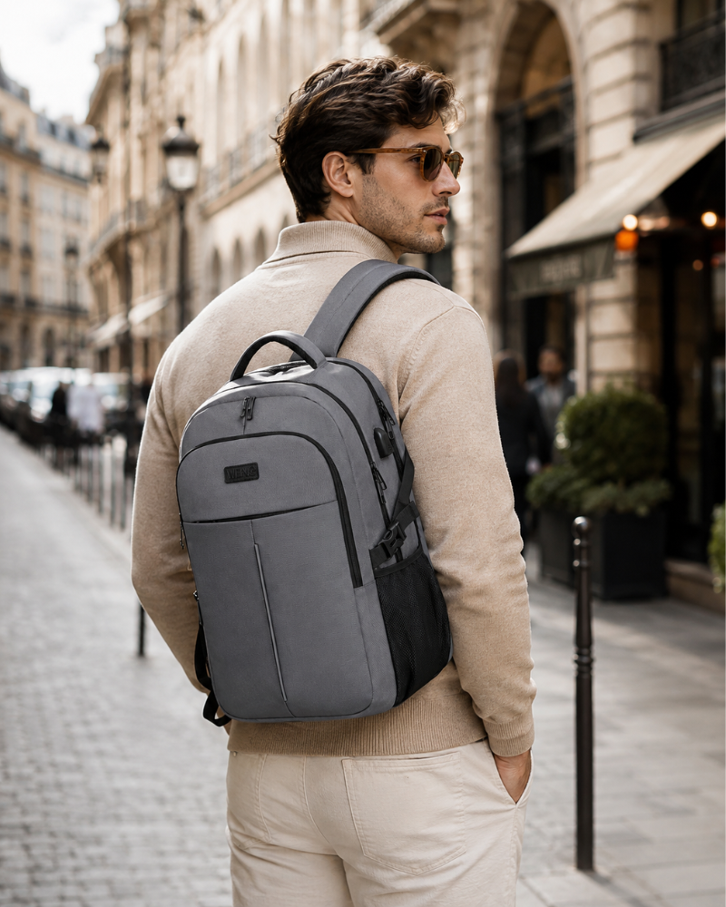 Beckett 50L Laptop Backpack – TSA Travel Rucksack with USB Port for 17.3 Inch Laptop