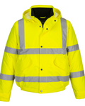 Harvey Men's Hi-Vis Work Jacket – Class 3 Reflective Waterproof Jacket