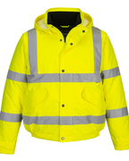 Harvey Men's Hi-Vis Work Jacket – Class 3 Reflective Waterproof Jacket