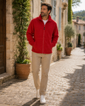Kyle Men's Microfleece Jacket – Full Zip Polyester Fleece with Zipped Pockets