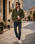 Rupert Men's Fleece Jacket – Full Zip Wind-Resistant Outdoor Jacket