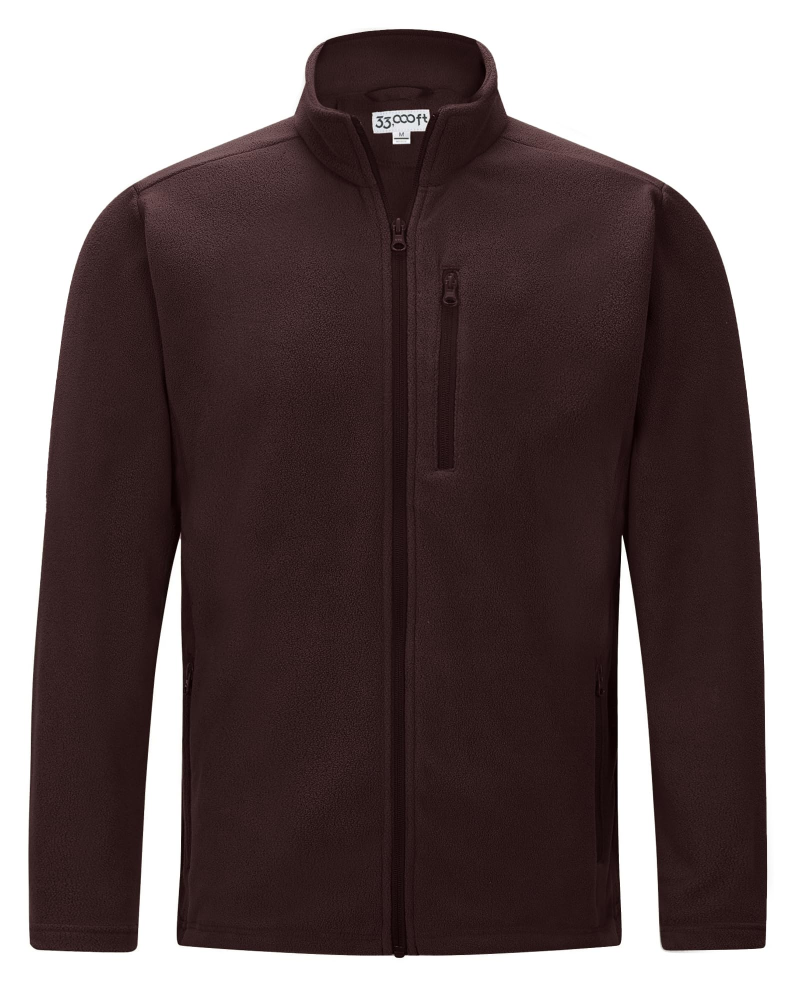 Rupert Men's Fleece Jacket – Full Zip Wind-Resistant Outdoor Jacket