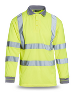 Rhys Men's High Visibility Polo Shirt – EN ISO 20471 Class 3 Short Sleeve Work Polo