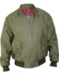 Gordon Men's Harrington Jacket – Zip-Up Jacket with Tartan Lining