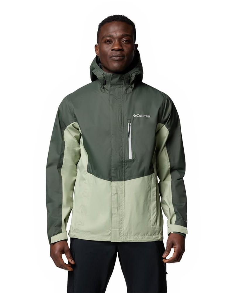 Connor Men's Waterproof Jacket – Packable Hooded Zip Outdoor Rain Jacket