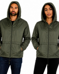 Nathan Men's Lightweight Rain Jacket – Packable Water-Resistant Hooded Outdoor Jacket