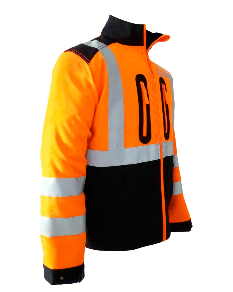 Jordan Men's High Visibility Jacket – EN ISO 20471 Class 3 Reflective Work Jacket
