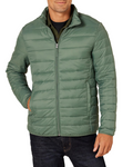 Logan Men's Lightweight Puffer Jacket – Water-Resistant Quilted Zip-Up Coat