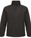 Clifford Men's Softshell Jacket – Waterproof Fleece-Lined Wind-Resistant Zip Coat