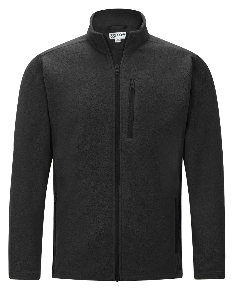 Rupert Men's Fleece Jacket – Full Zip Wind-Resistant Outdoor Jacket