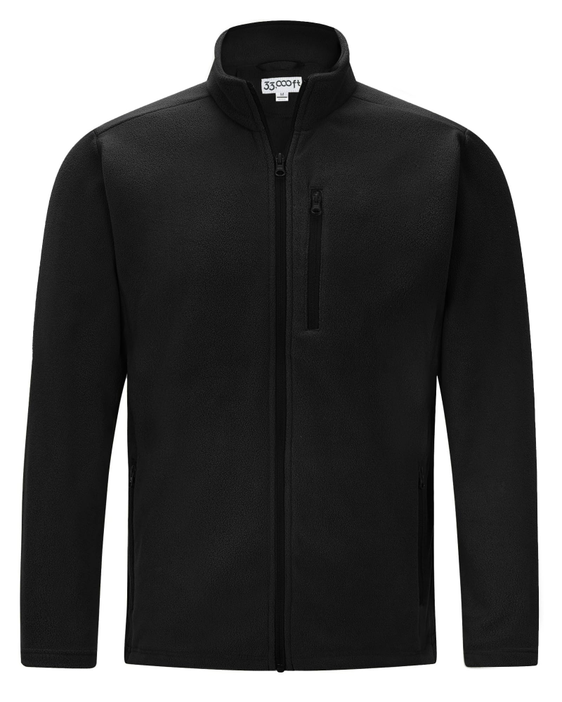 Rupert Men's Fleece Jacket – Full Zip Wind-Resistant Outdoor Jacket