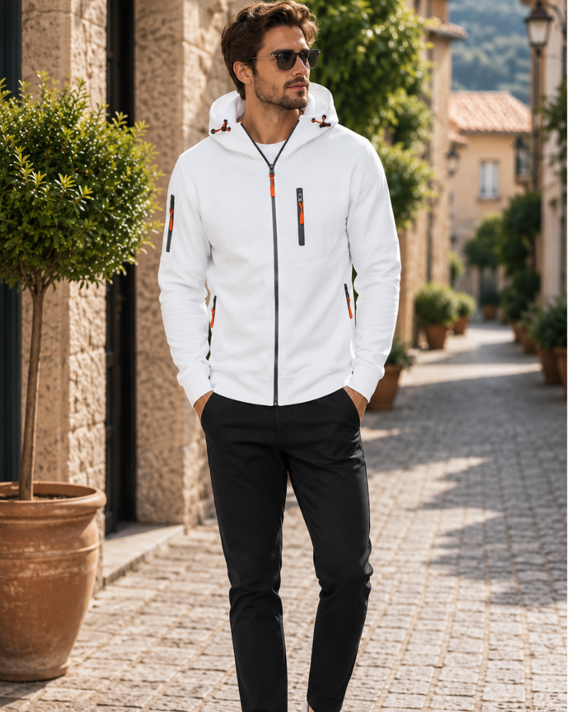 Finley Men's Cotton Hoodie – Soft Breathable Casual Pullover Sweatshirt