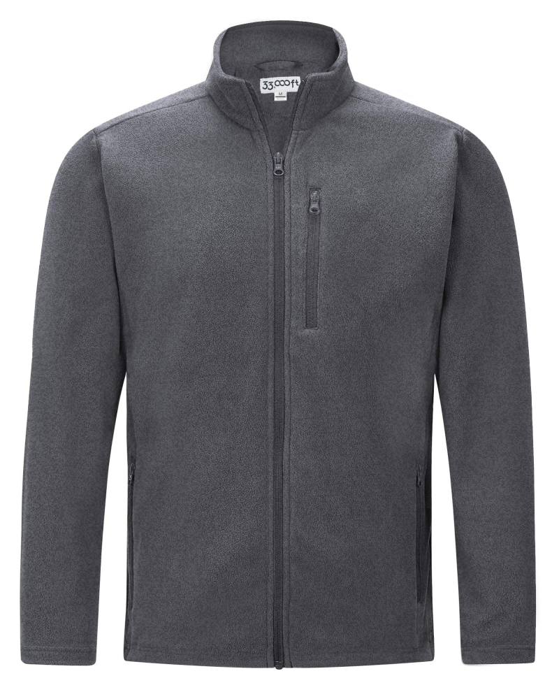 Rupert Men's Fleece Jacket – Full Zip Wind-Resistant Outdoor Jacket