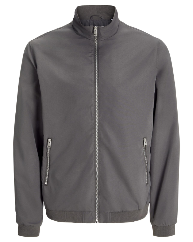 Tristan Men's Harrington Bomber Jacket – Lightweight Water-Resistant Zip Coat
