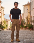 Gareth Men's Cargo Work Trousers – Polycotton Utility Pants with Multi Pockets & YKK Zip