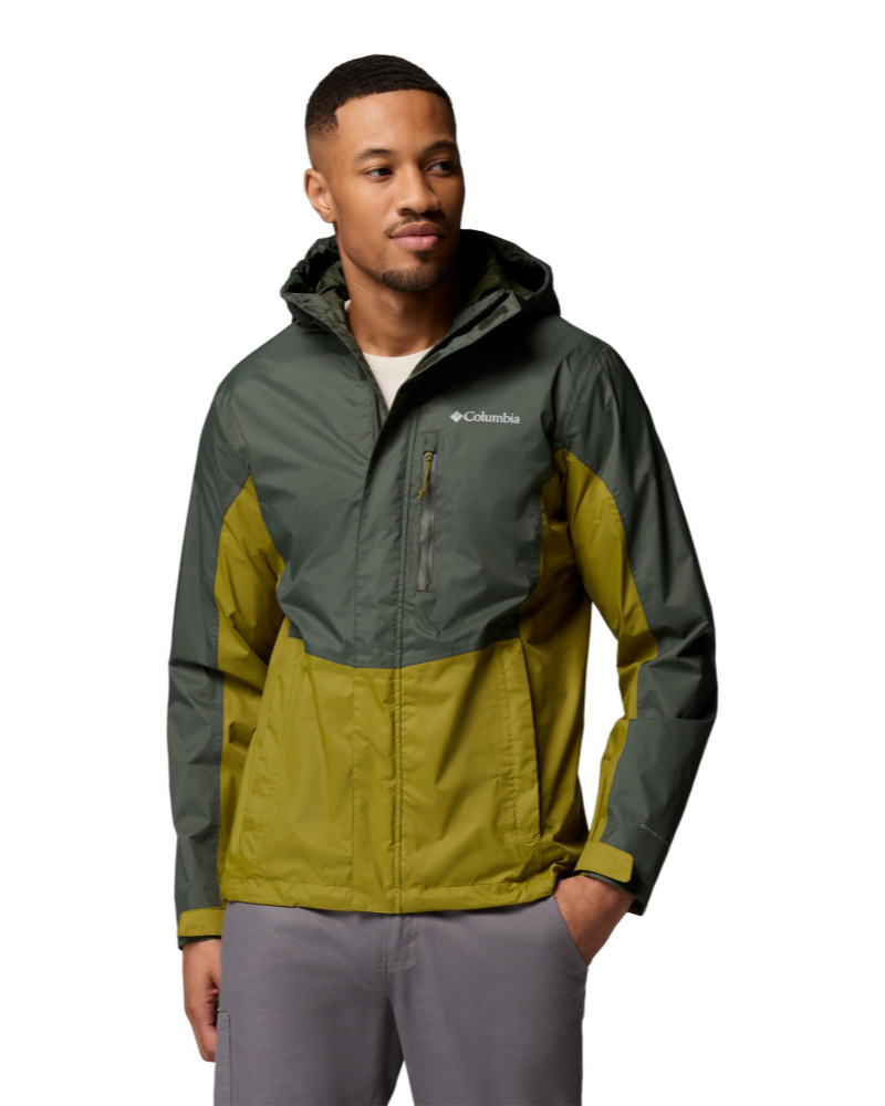 Connor Men's Waterproof Jacket – Packable Hooded Zip Outdoor Rain Jacket