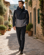 Connor Men's Waterproof Jacket – Packable Hooded Zip Outdoor Rain Jacket