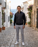 Connor Men's Hybrid Jacket – Detachable Sleeve Lightweight Utility Outdoor Coat