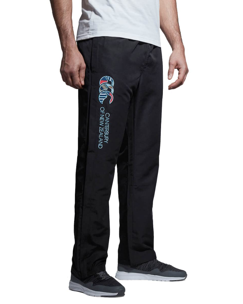 Sterling Men's Stadium Trousers – Cuffed Sports Track Pants with Full Leg Lining