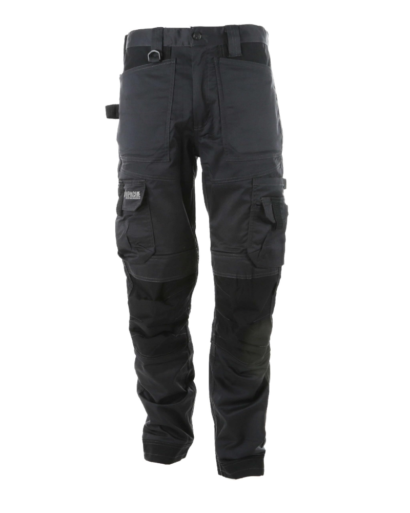 Hudson Men's Work Trousers – Stretch Cargo Pants with Holster & Knee Pad Pockets