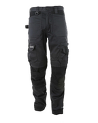 Hudson Men's Work Trousers – Stretch Cargo Pants with Holster & Knee Pad Pockets