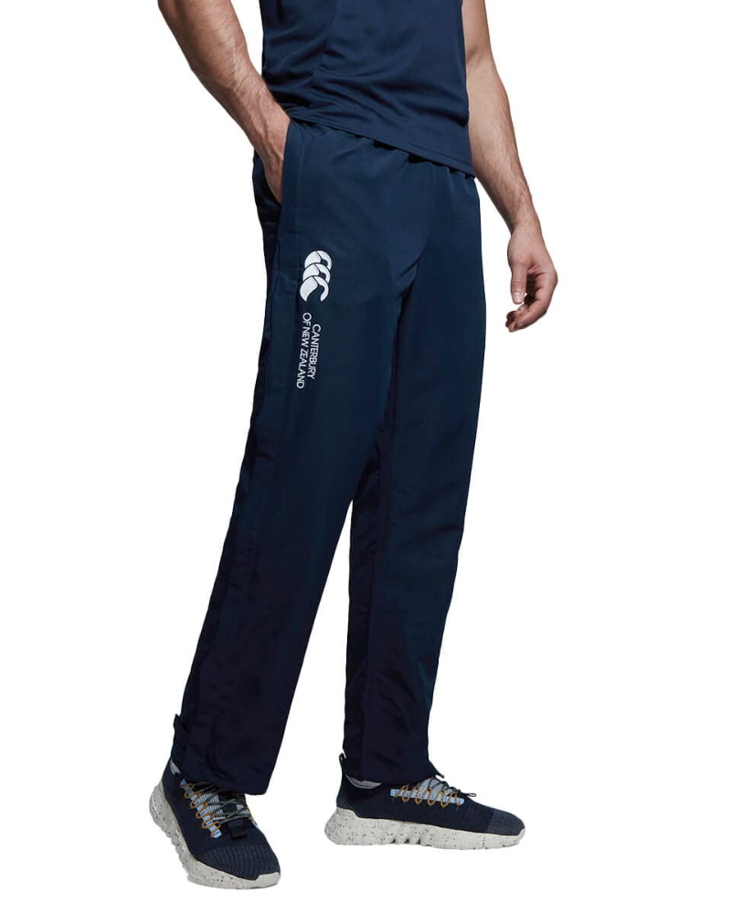 Sterling Men's Stadium Trousers – Cuffed Sports Track Pants with Full Leg Lining