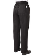 Lennon Men's Chef Trousers – Polycotton Drawstring Kitchen Work Trousers with Back Pocket