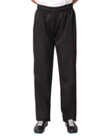 Lennon Men's Chef Trousers – Polycotton Drawstring Kitchen Work Trousers with Back Pocket