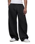 Colby Men's Baggy Sweatpants – Wide Leg Cotton Blend Joggers with Drawstring & Pockets