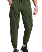 Rylan Men's Hiking Joggers – Quick-Drying Cargo Trousers with 5 Zip Pockets