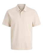 Graham Men's Polo Shirt – Classic Short Sleeve Collared Button Polo
