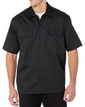 Grant Men's Work Shirt – Relaxed Fit Twill Button-Front Utility Shirt