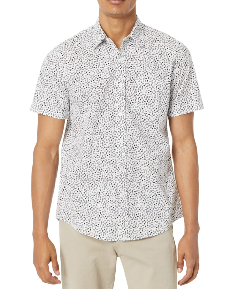 Gareth Men's Casual Shirt – Tapered Fit Button-Front Everyday Shirt