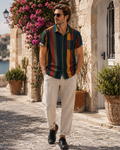 Holden Men's Floral Shirt – Short Sleeve Button-Up Summer Shirt
