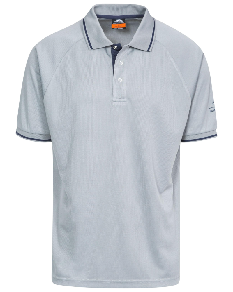 Declan Men's Polo Shirt – Quick Dry Short Sleeve Contrast Trim Polo