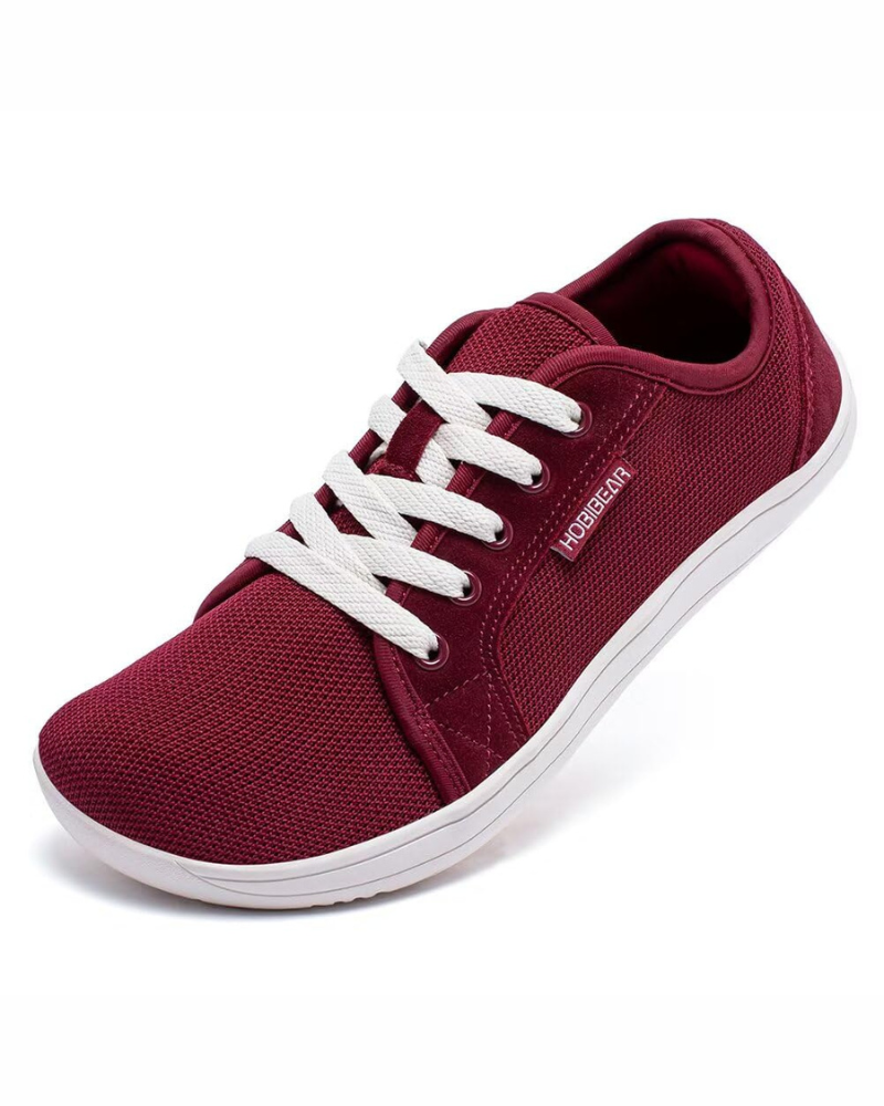 Edgar Men's Barefoot Running Shoes – Wide Toe Box Mesh Sports Trainers