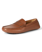 Trevor Men's Driving Moc Loafers – Penny Slip-On Casual Shoes