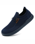 Elliot Men's Slip-On Trainers – Knit Walking Shoes with EVA Sole