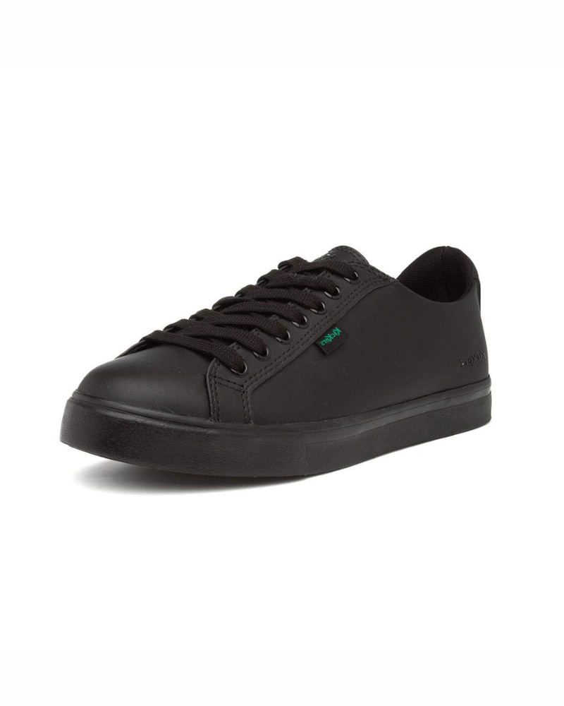 Hayden Men's Leather School Shoes – Lace-Up Trainers with Slip-Resistant Sole