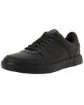 Logan Men's Leather School Shoes – Lace-Up Comfort Shoes with Foam Footbed